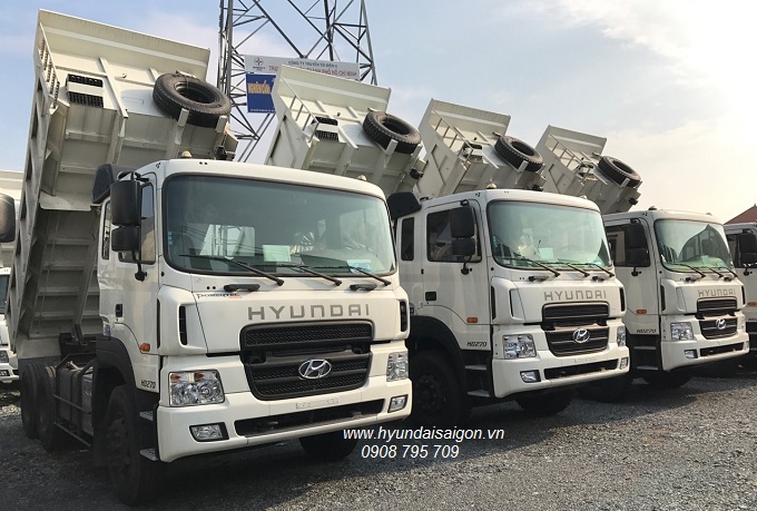 Xe ben 15 tấn Hyundai HD270 nhập khẩu 2019